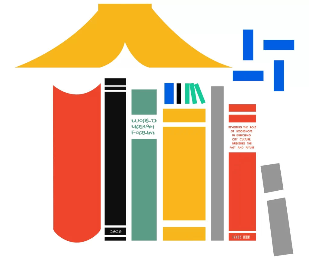 books reading party vector illustration