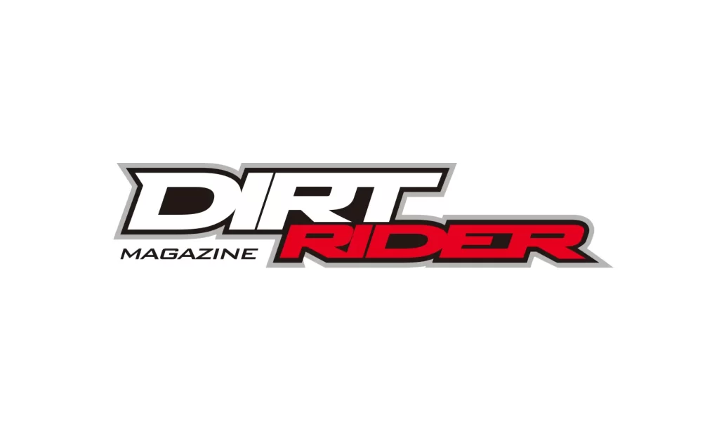 dirt rider magazine vector logo
