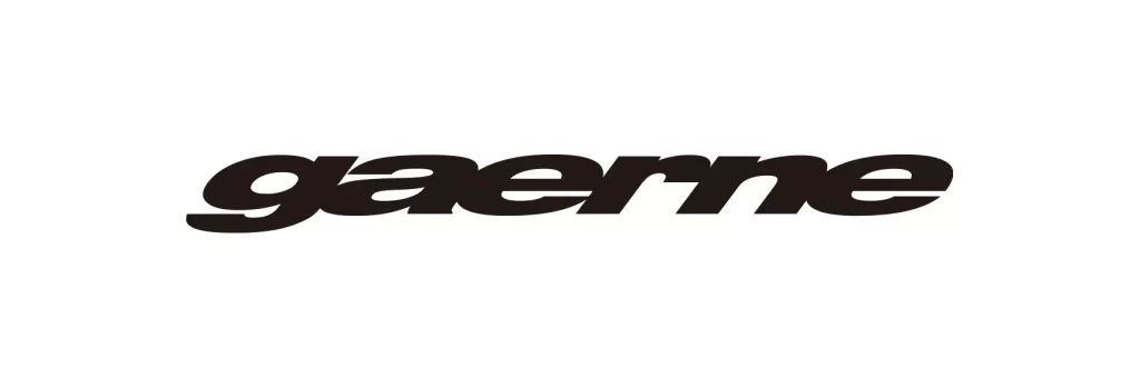 gaerne logo vector typography