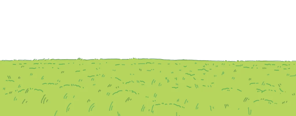 grassland meadow greensward lawn illustration