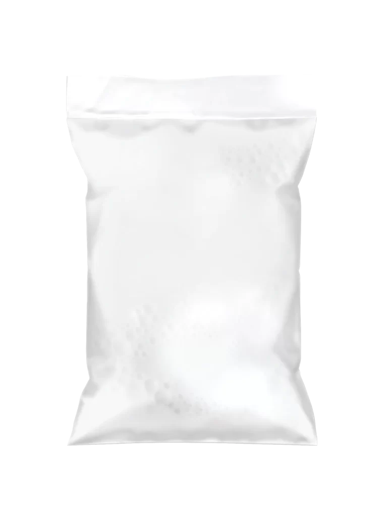 milk packaging plastic bag mockup