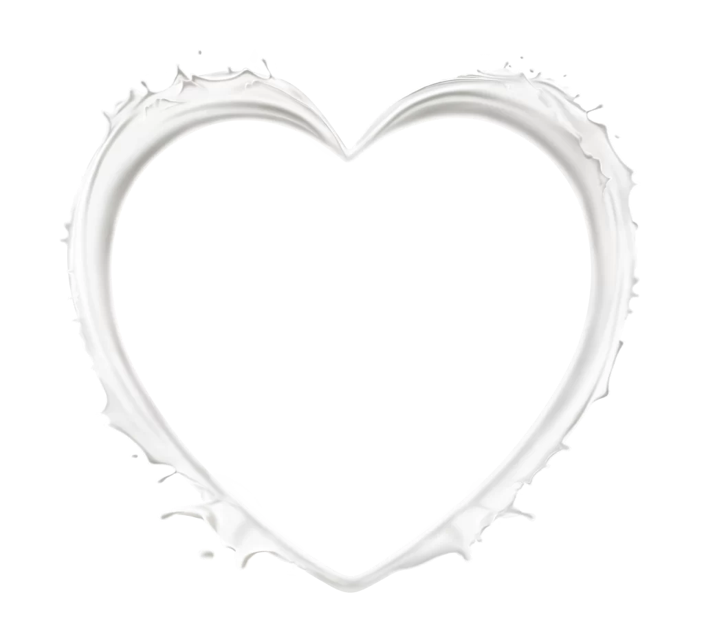 milk wave heart