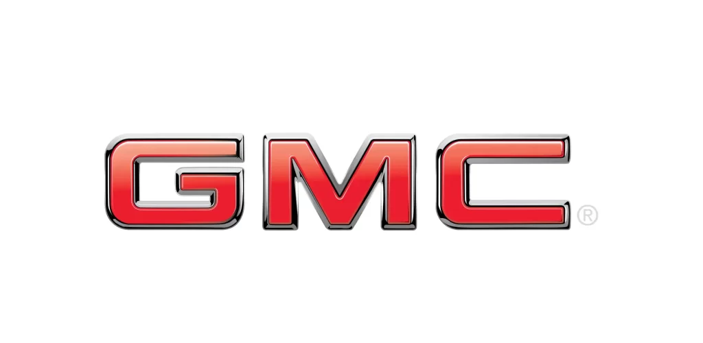 red GMC vector logo