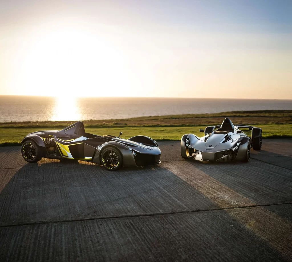 single seater road cars list bac mono