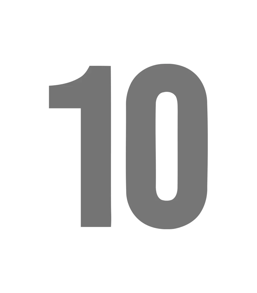 10 CBM vector logo
