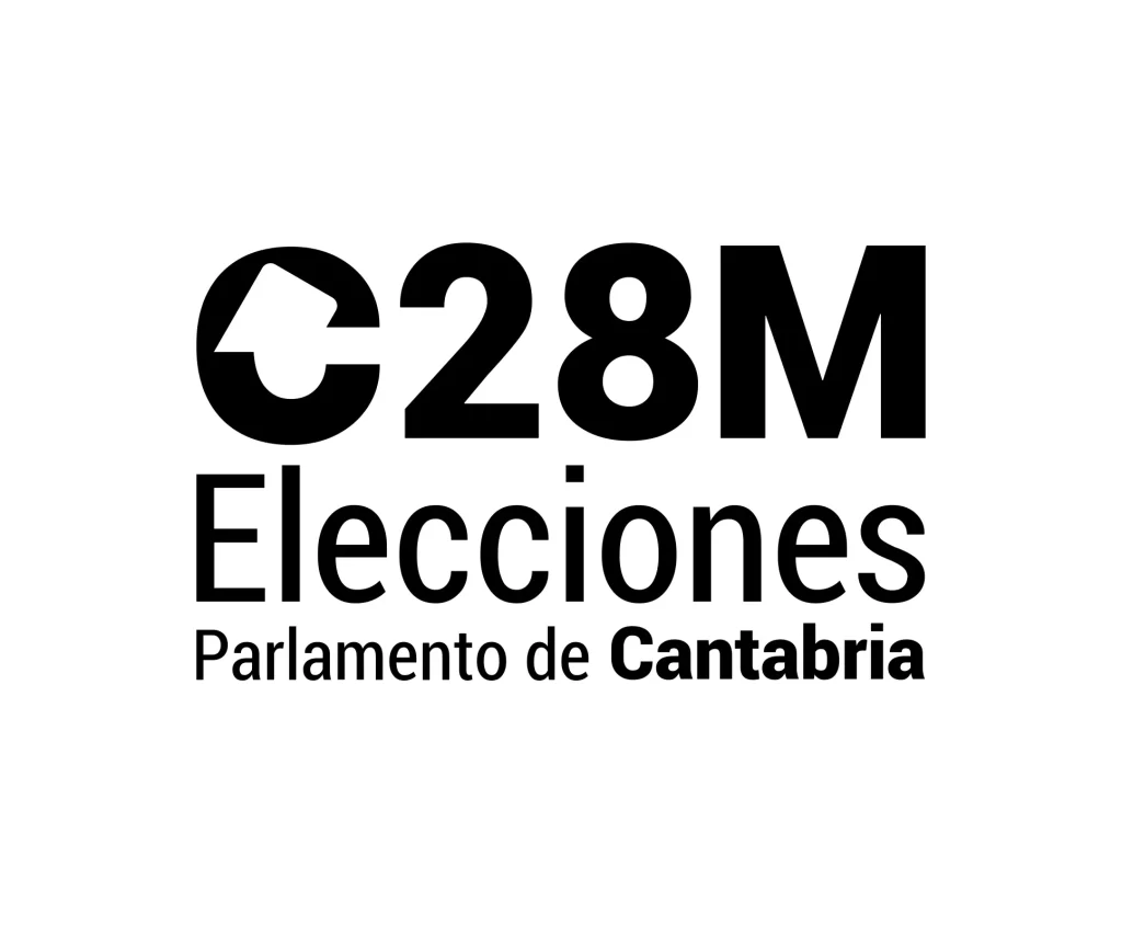 28M Elecciones Cantabria vector Logo