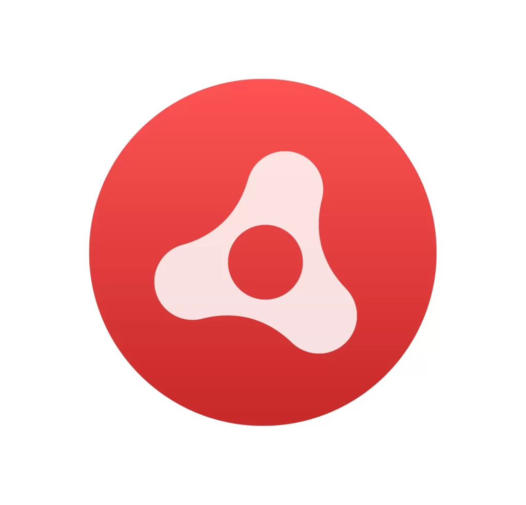 Adobe Air vector icon logo