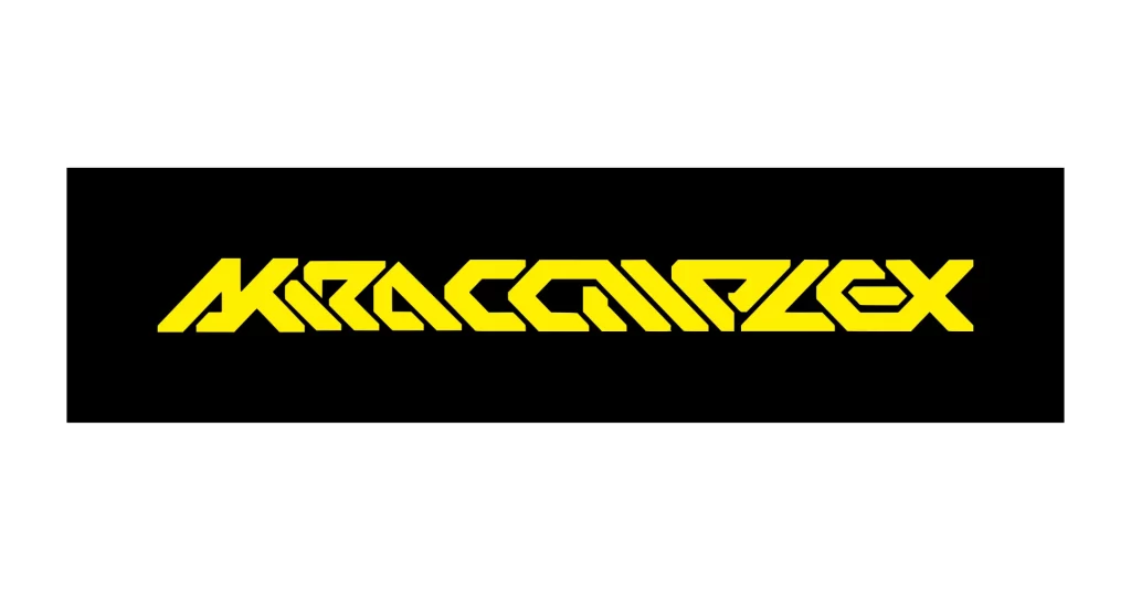 Akira Complex logo yellow wordmark