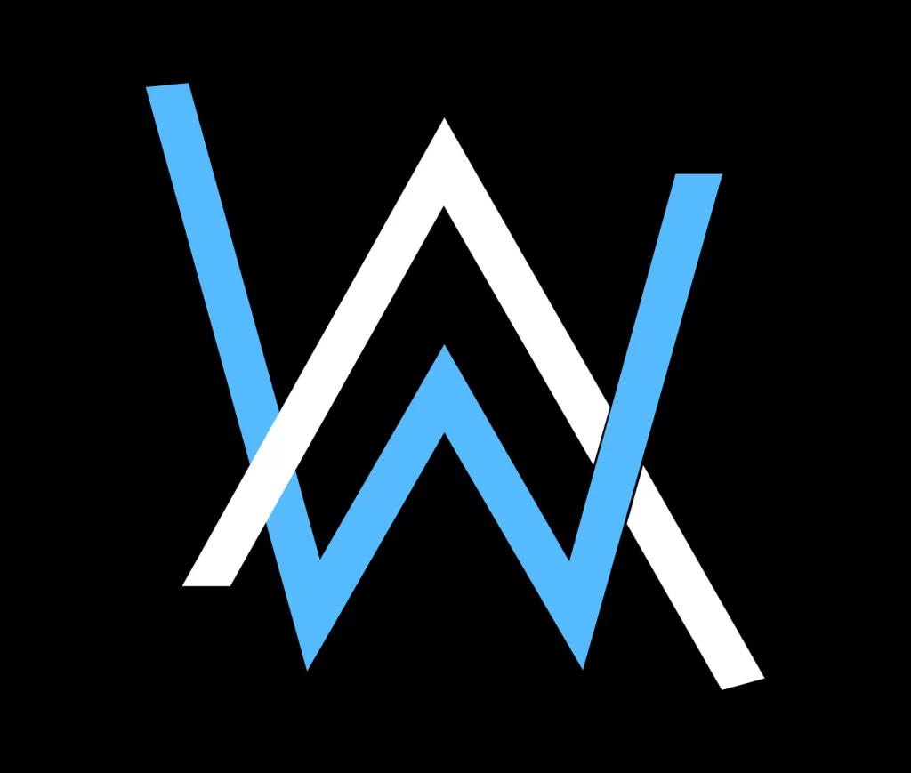 Alan Walker Logo vector icon wordmark