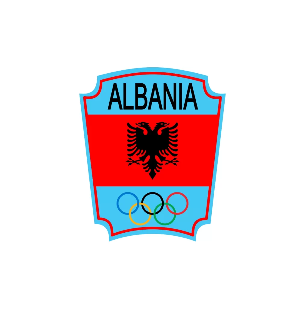 Albanian National Olympic Committee vector logo