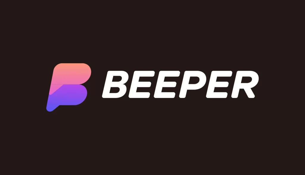 Beeper vector logo