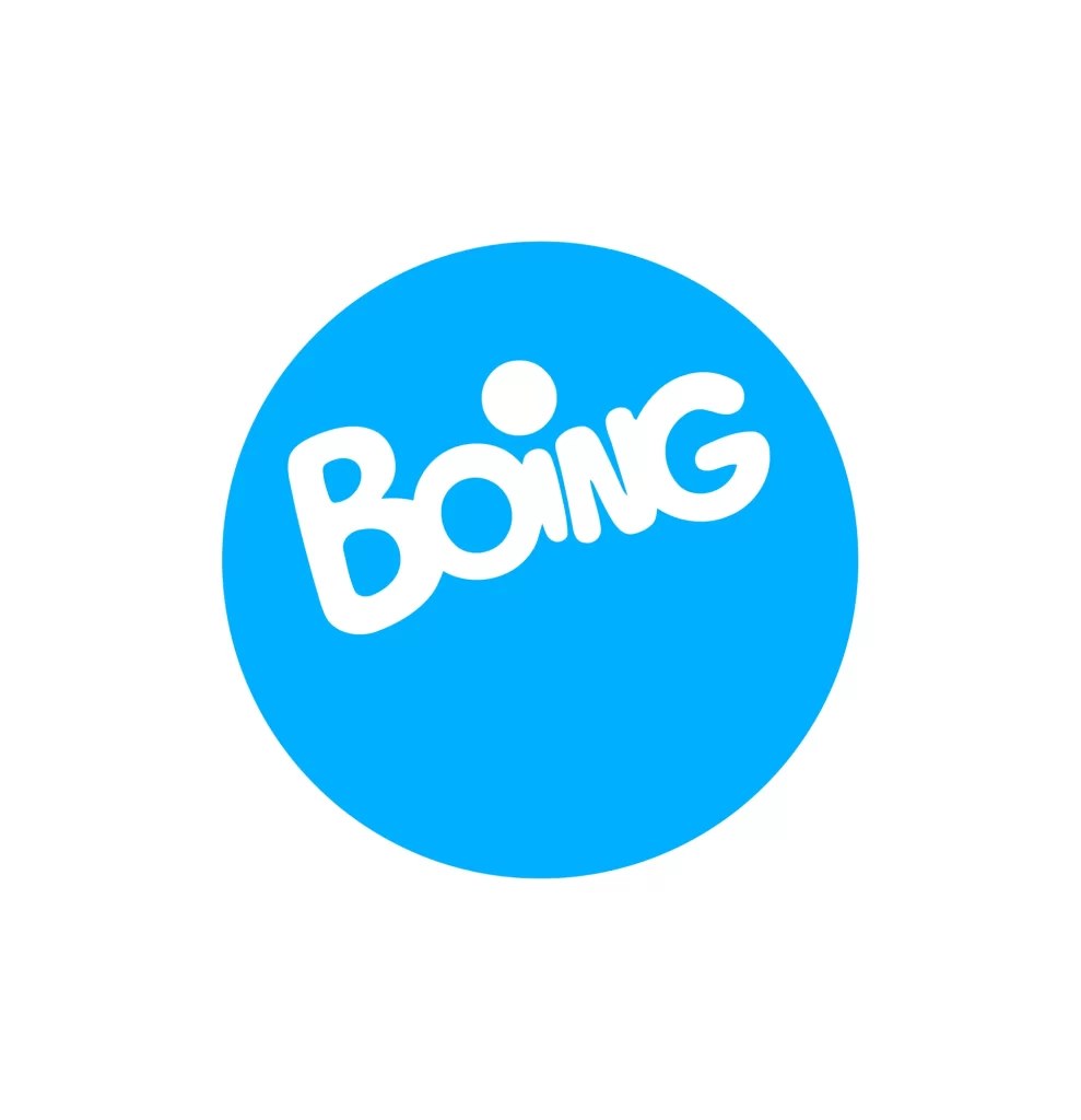 Boing light blue vector logo