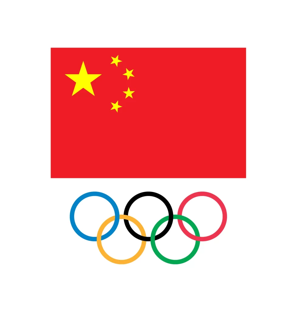 Chinese Olympic Committee vector logo