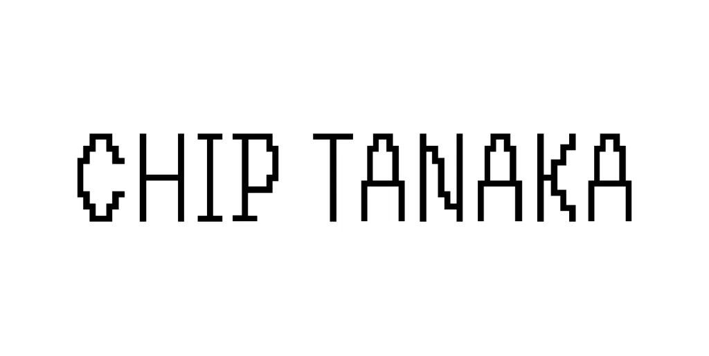 Chip Tanaka vector logo black