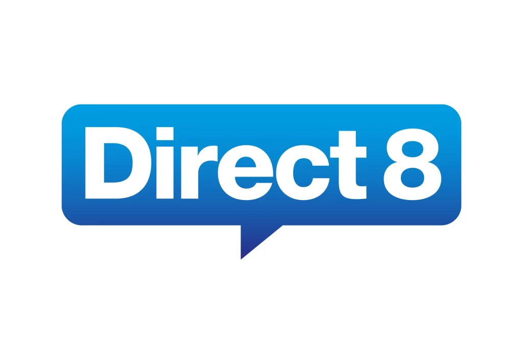Direct8 vector logo