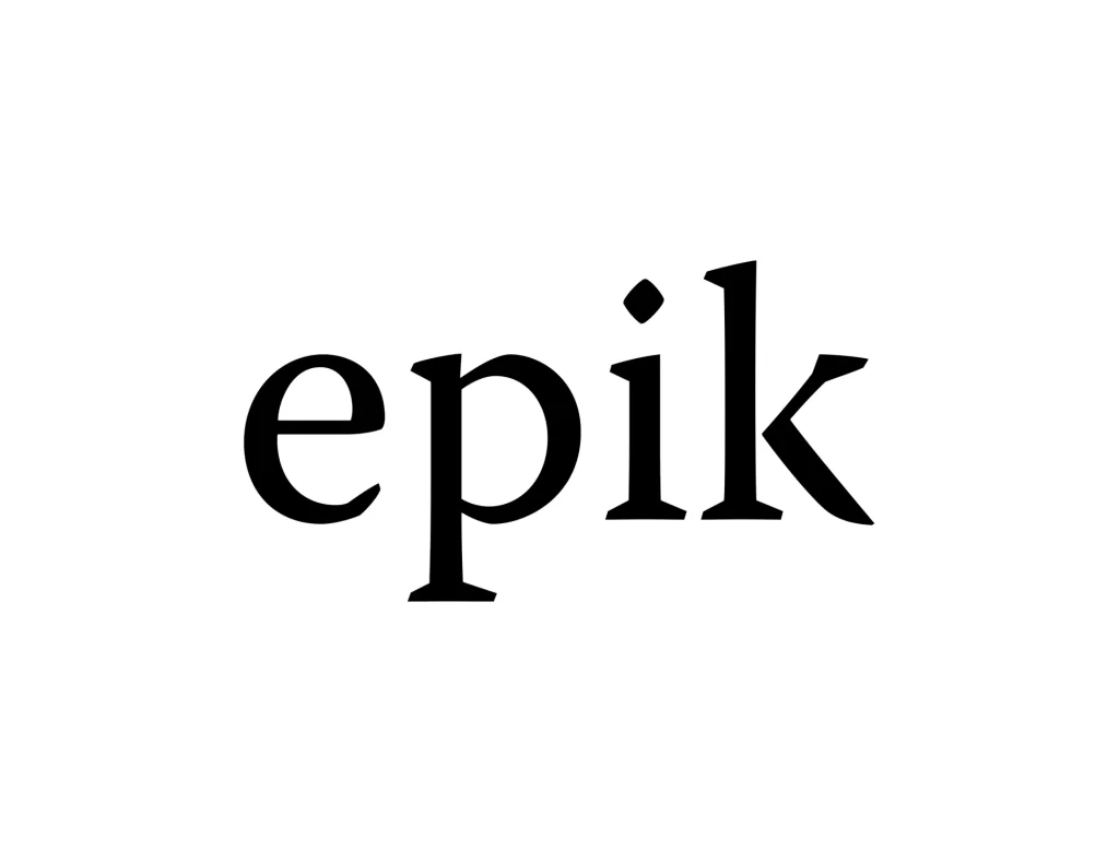 Epik logo vector