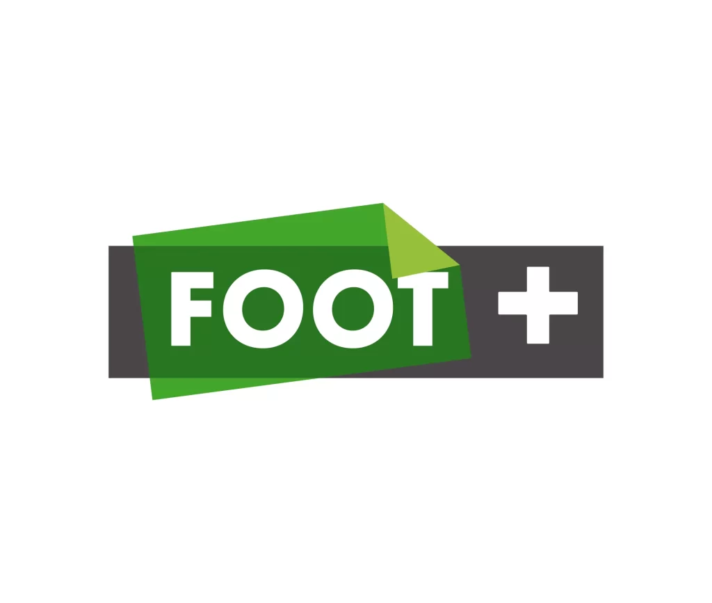 Foot+ logo vector