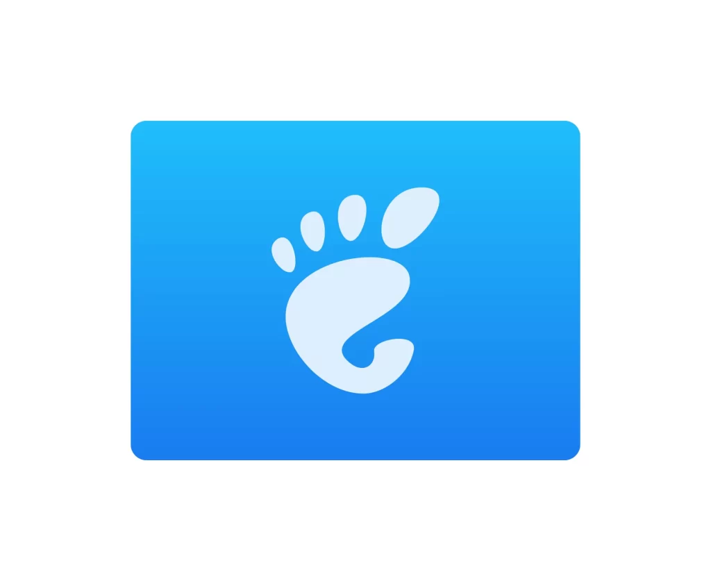 Gnome vector icon logo