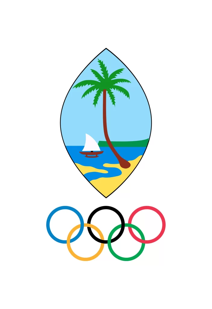 Guam National Olympic Committee vector logo