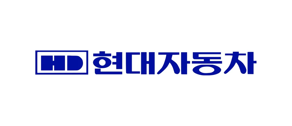 Hyundai Motor vector logo Hangul