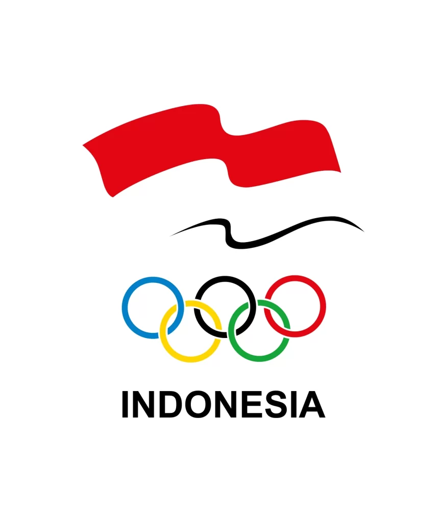 Indonesian Olympic Comitee vector logo KOI