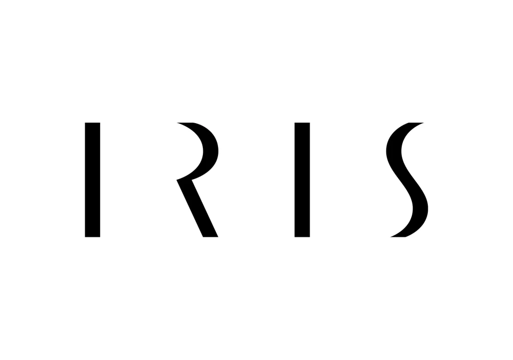 Iris logo vector wordmart logotype