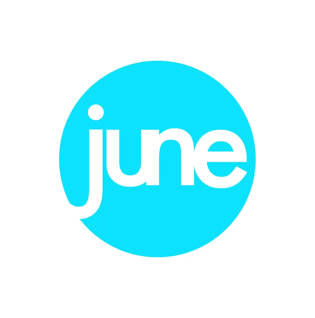 June TV logo vector