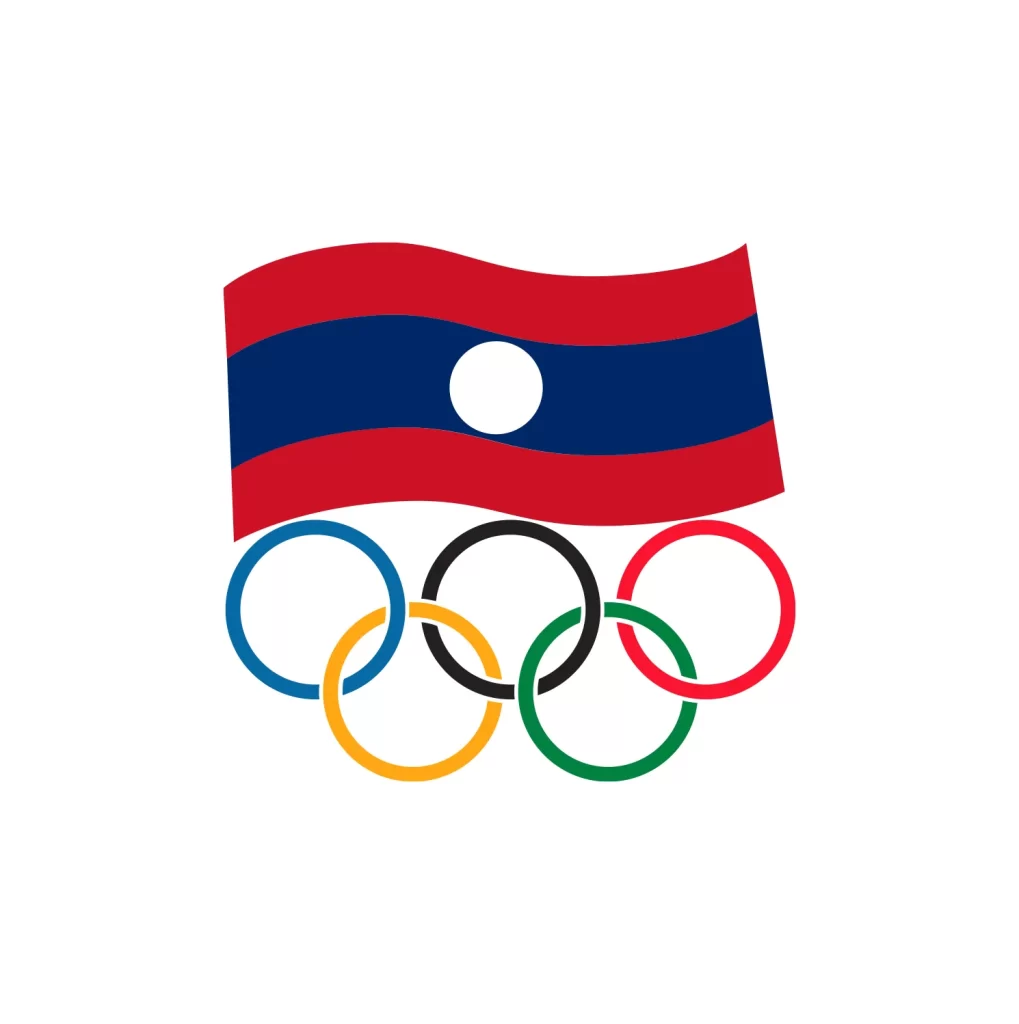 Laos National Olympic Committee vector logo