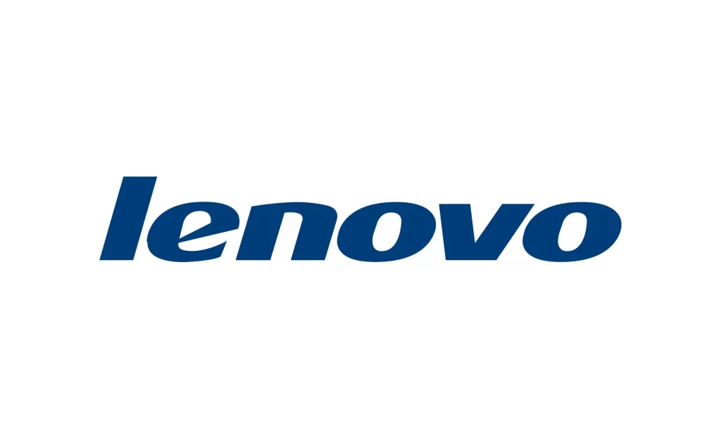 Lenovo logo blue vector