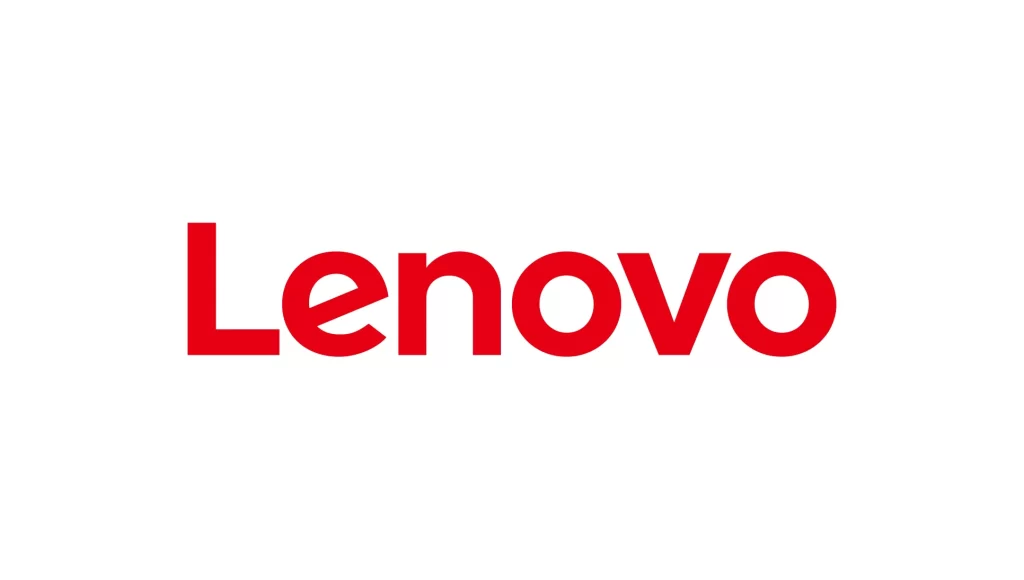 Lenovo logo red vector