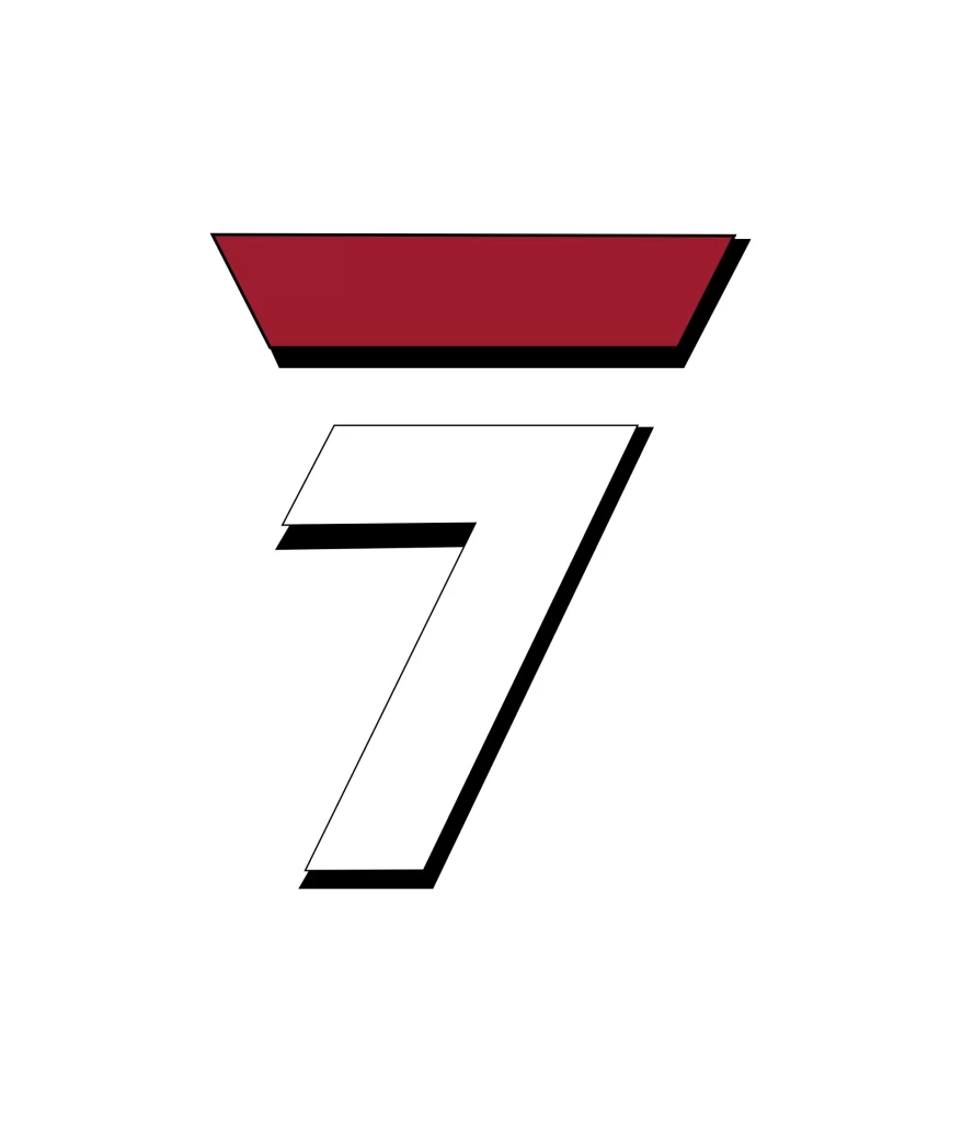 Log 7RM TV vector logo