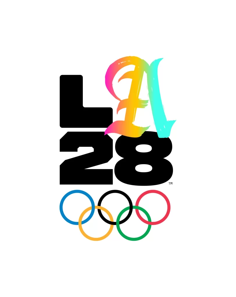 Los Angeles 2028 Summer Olympics vector Logo