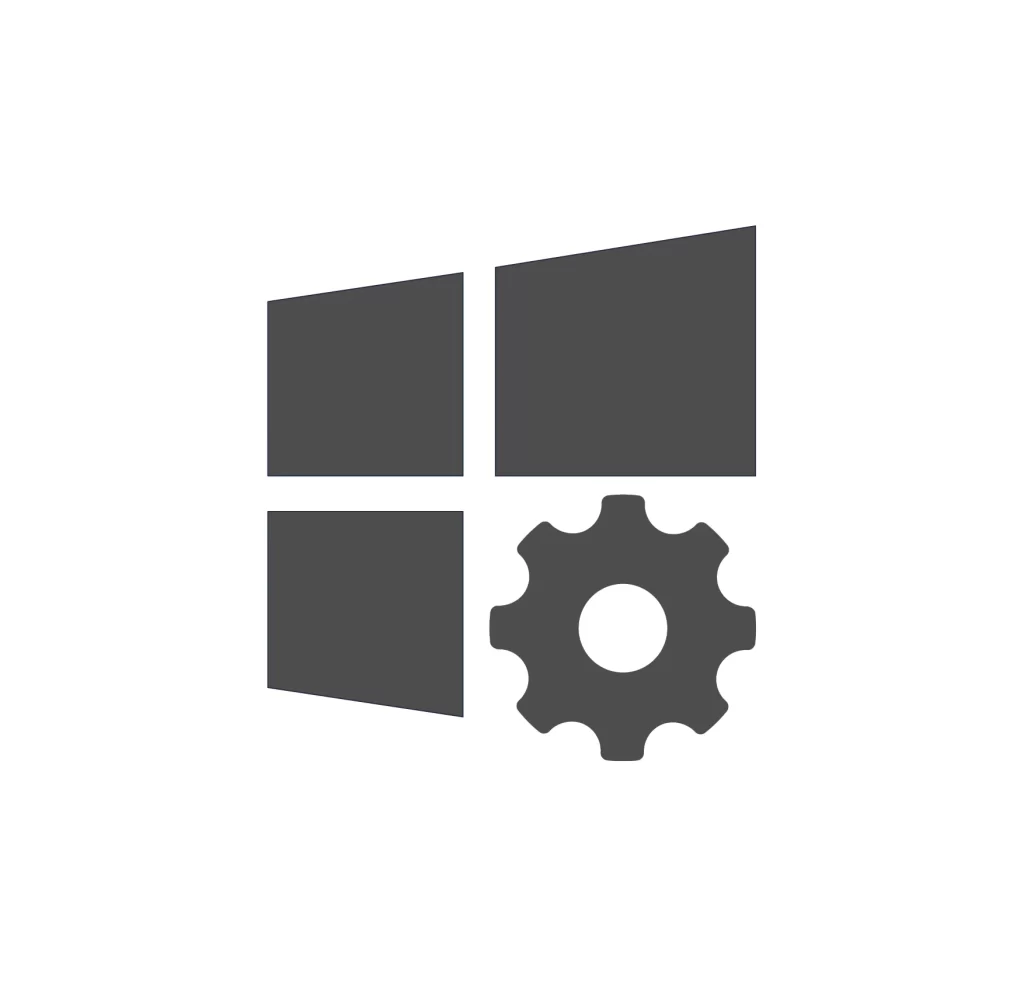Microsoft DLL vector logo icon