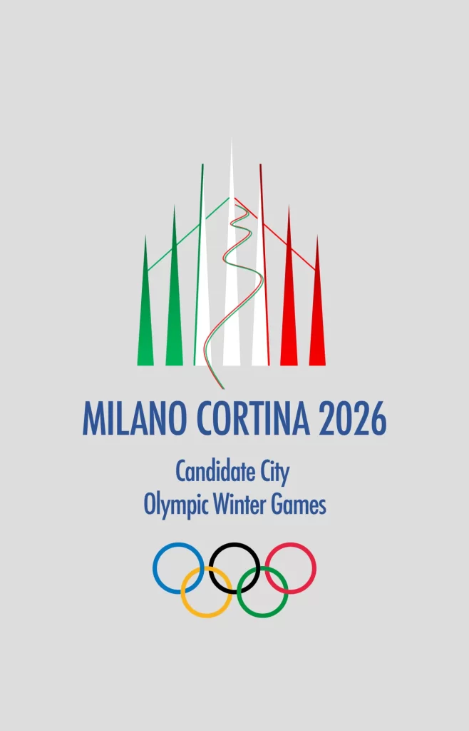 Milan-Cortina 2026 Winter Olympic bid vector logo