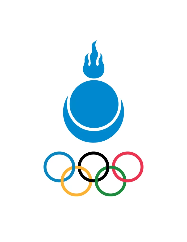 Mongolian National Olympic Committee vector logo