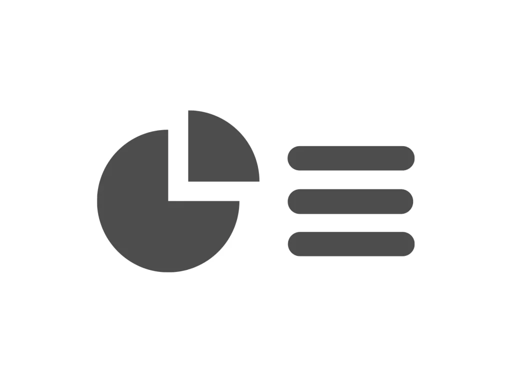 ODT presentation playcount vector icon logo