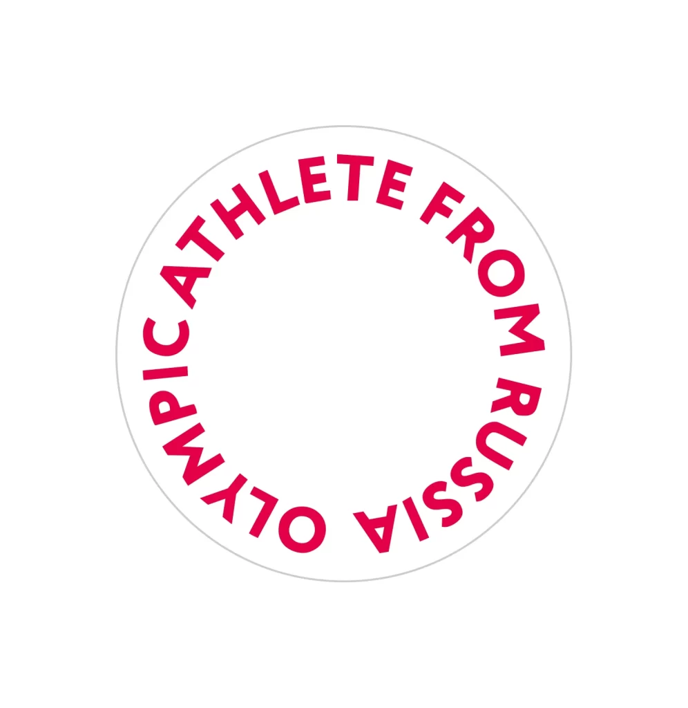 Olympic Athlete from Russia vector logo 2018