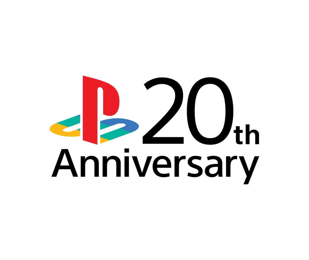 PlayStation 20th Anniversary vector logo