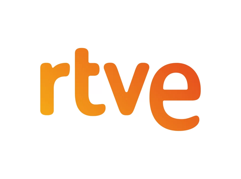 RTVE orange vector logo