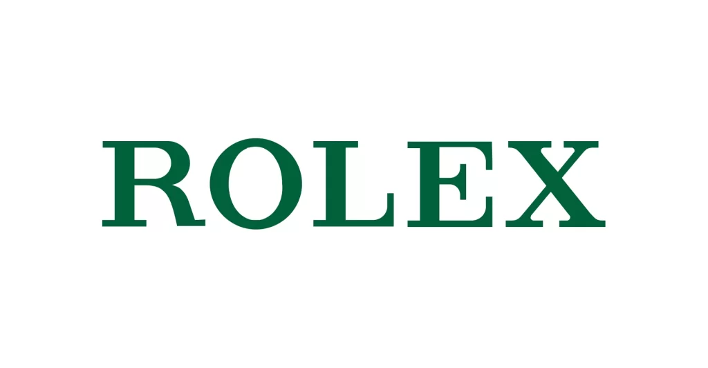 Rolex wordmark logo vector