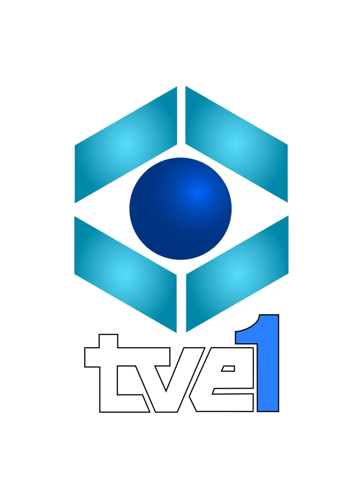 TVE 1 1982-1991 vector logo
