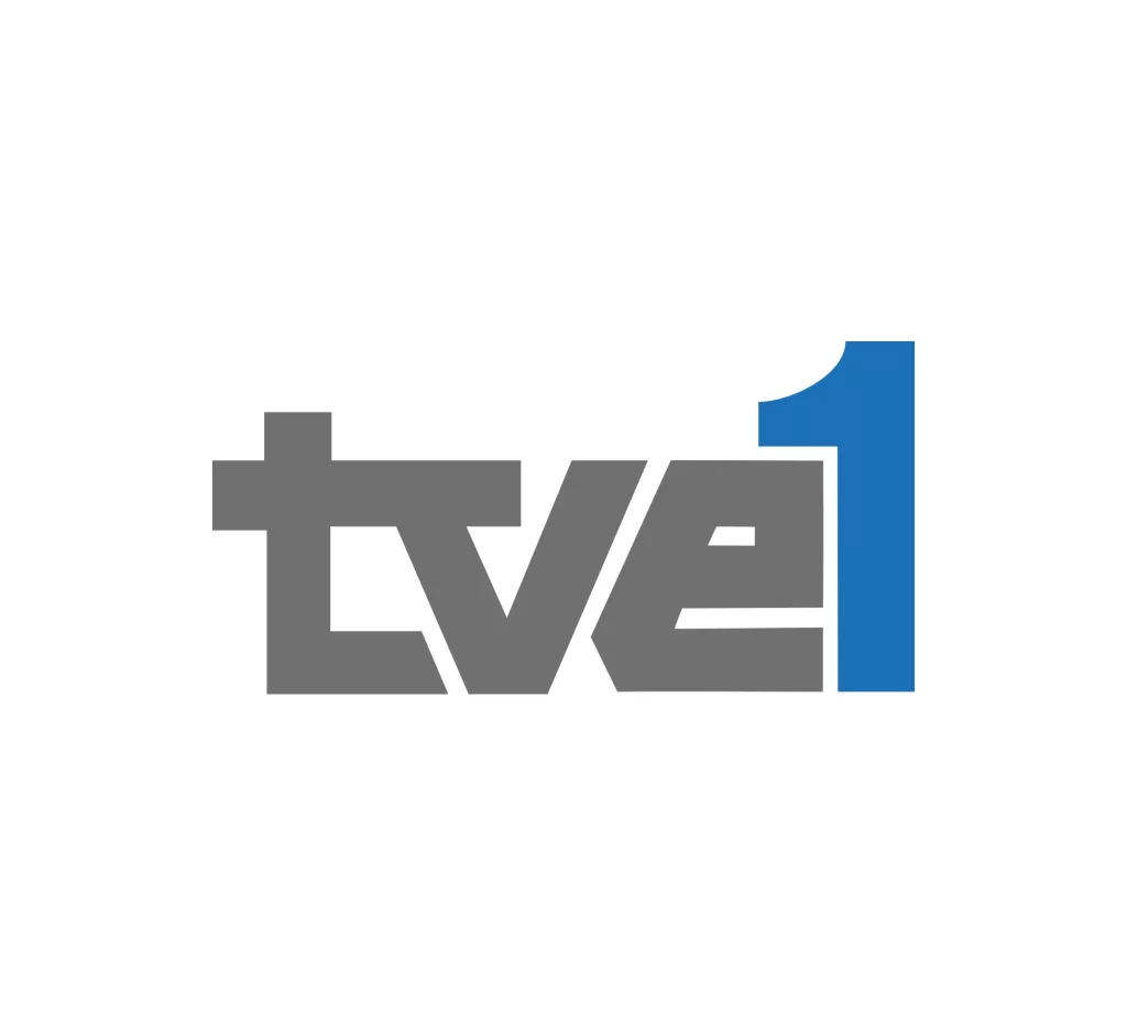 TVE-1 1990 vector logo