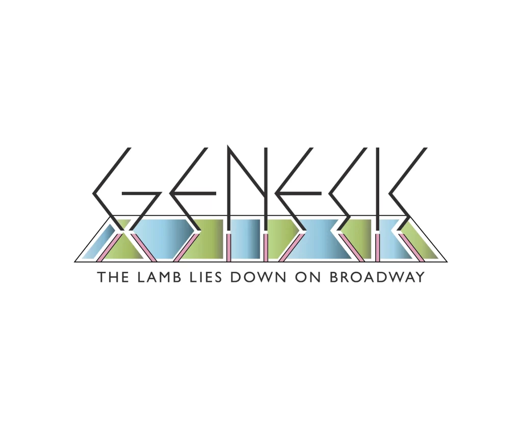 Genesis The Lamb Lies Down on Broadway album logo vector