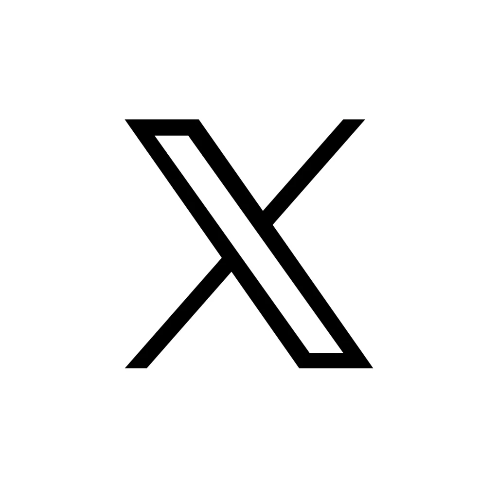 Twitter X vector logo 2023 original