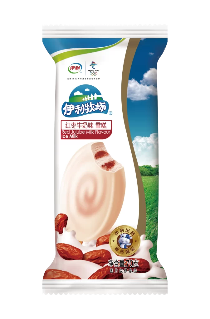 Yili red jujube milk ice cream bar