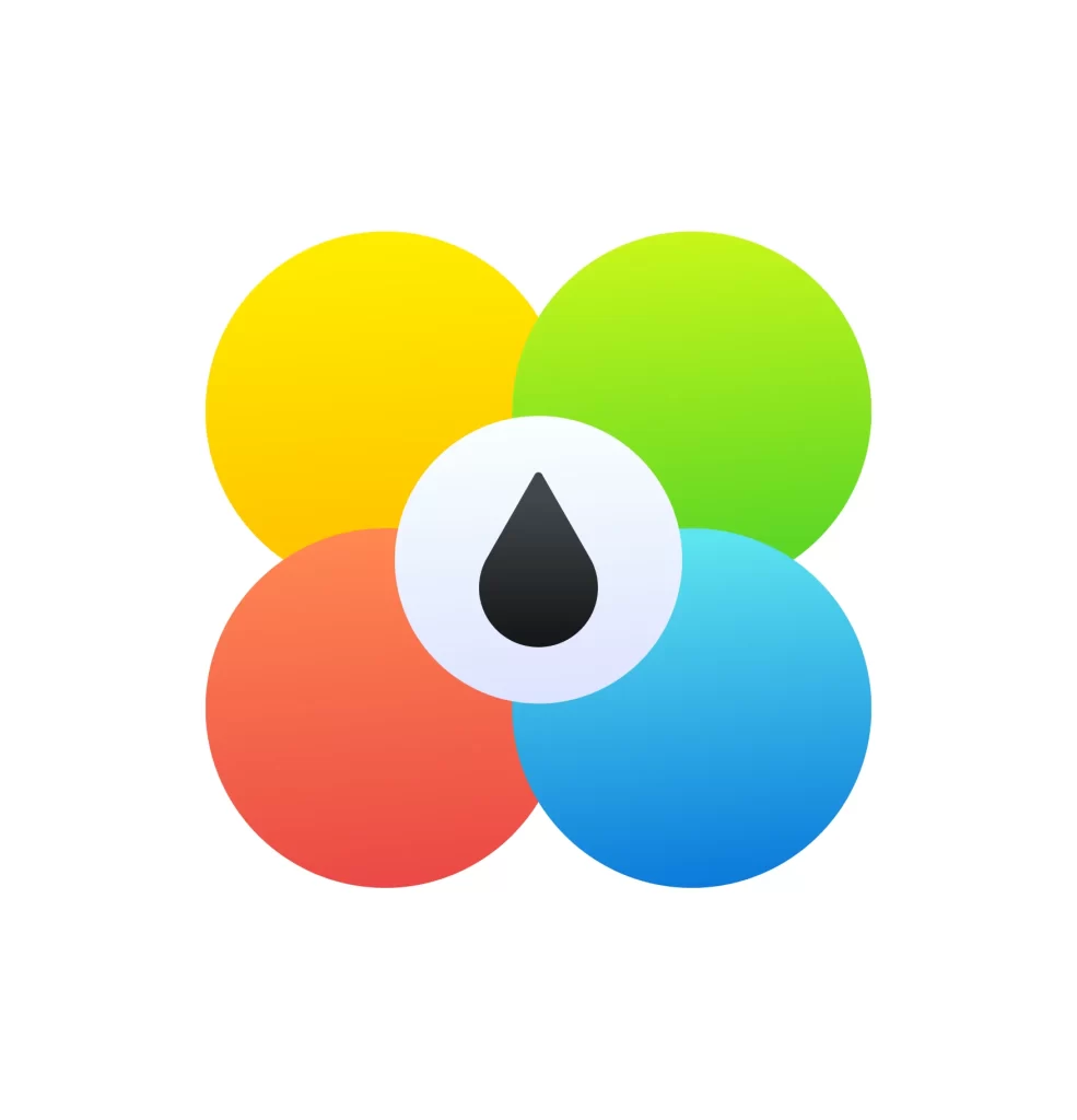 adjust colors modulation vector logo icon