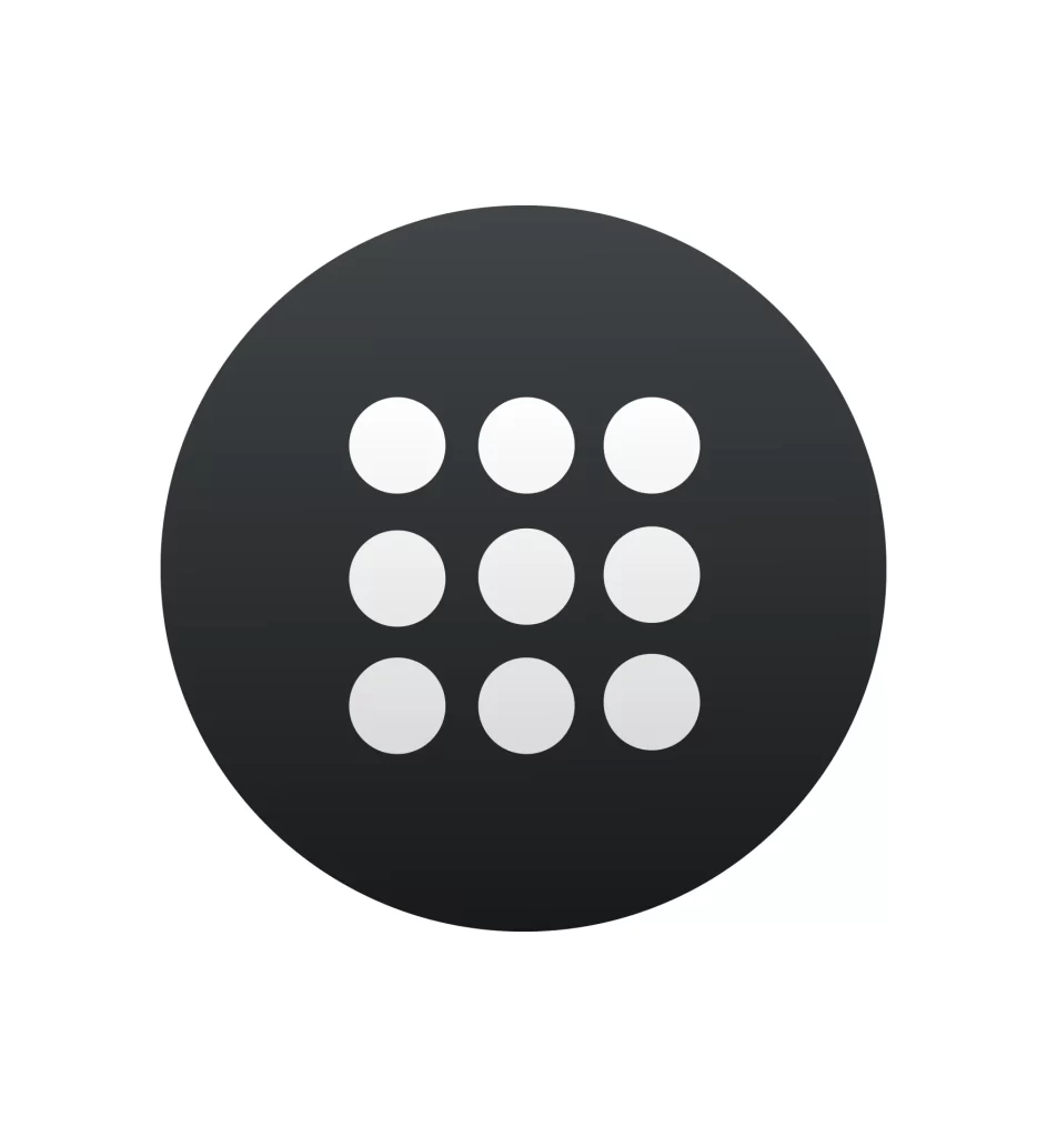 app launcher password vector logo icon