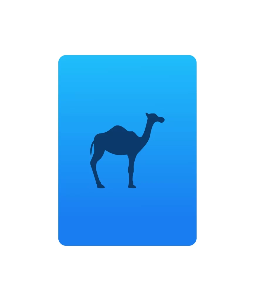 camel Perl vector icon