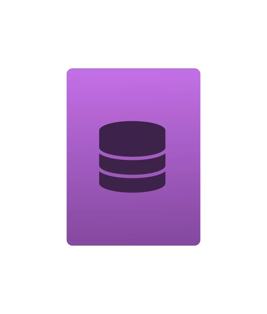 database vector logo icon