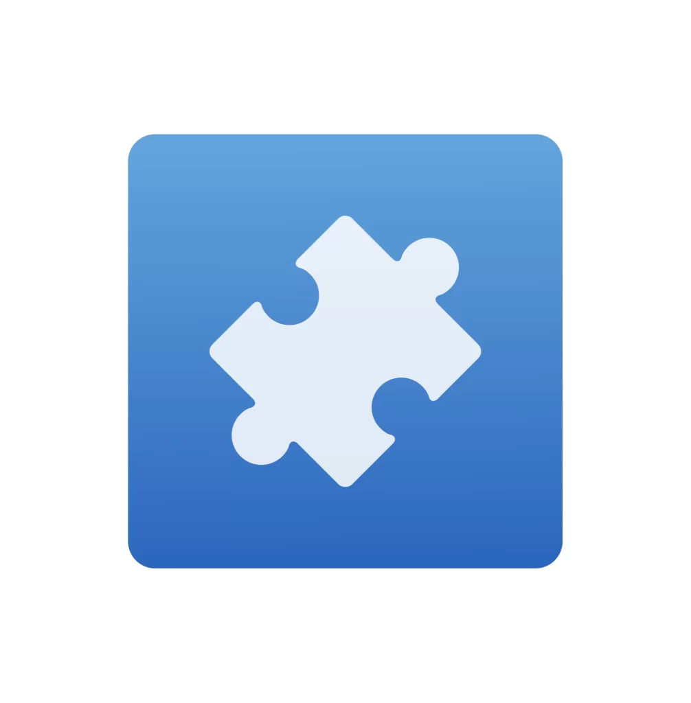 puzzles jigsaw vector logo icon